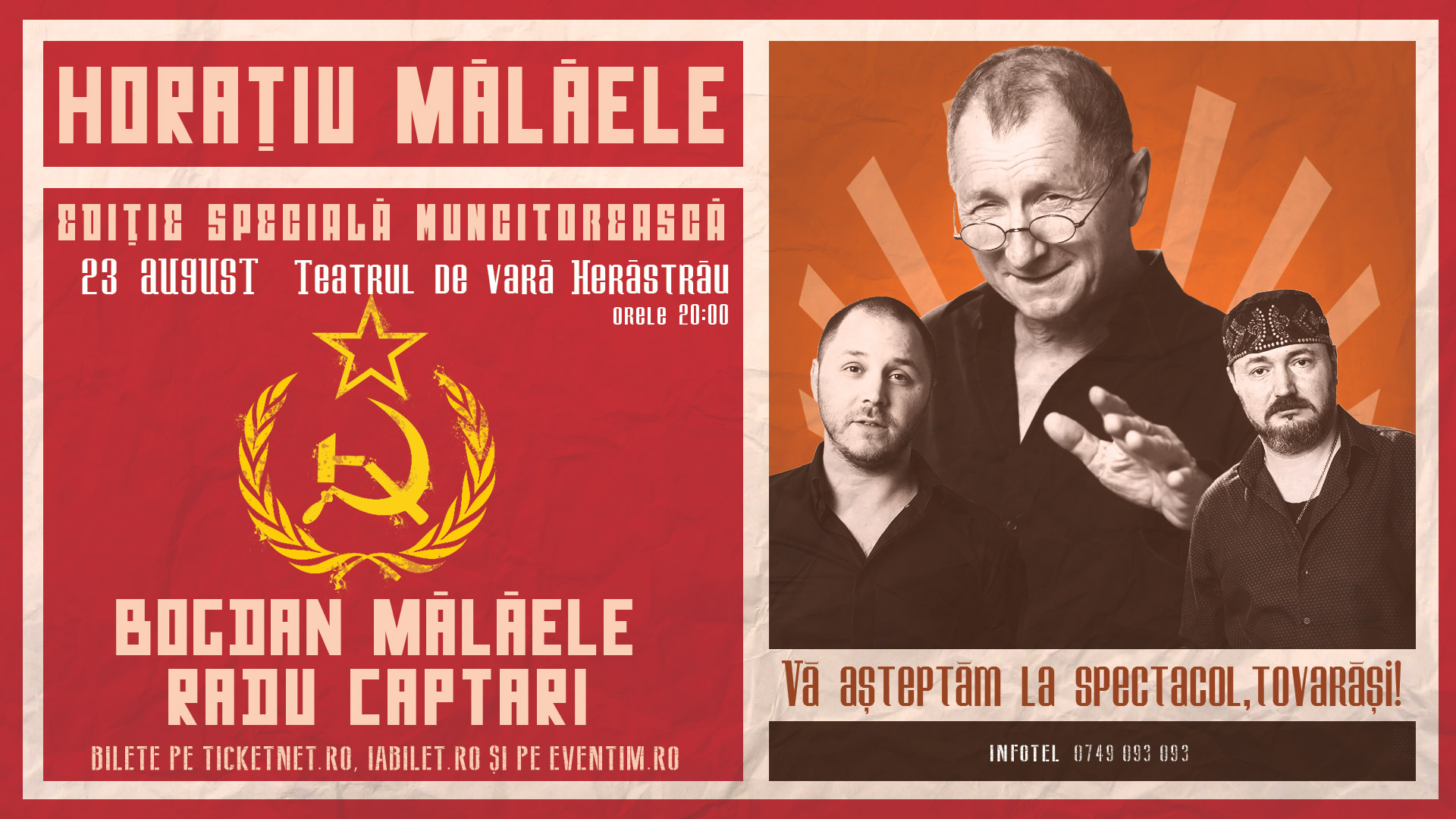 Horațiu Mălăele – Ediție Specială Muncitorească