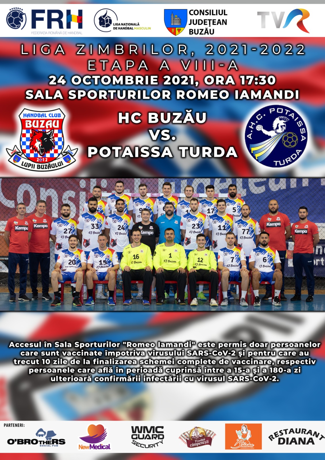 HC Buzău 2012 - Abonament - Stagiunea 2021-2022