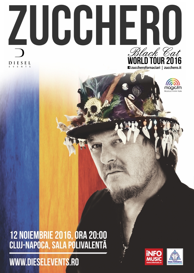Zucchero - Black Cat World Tour 2016 (Cluj)