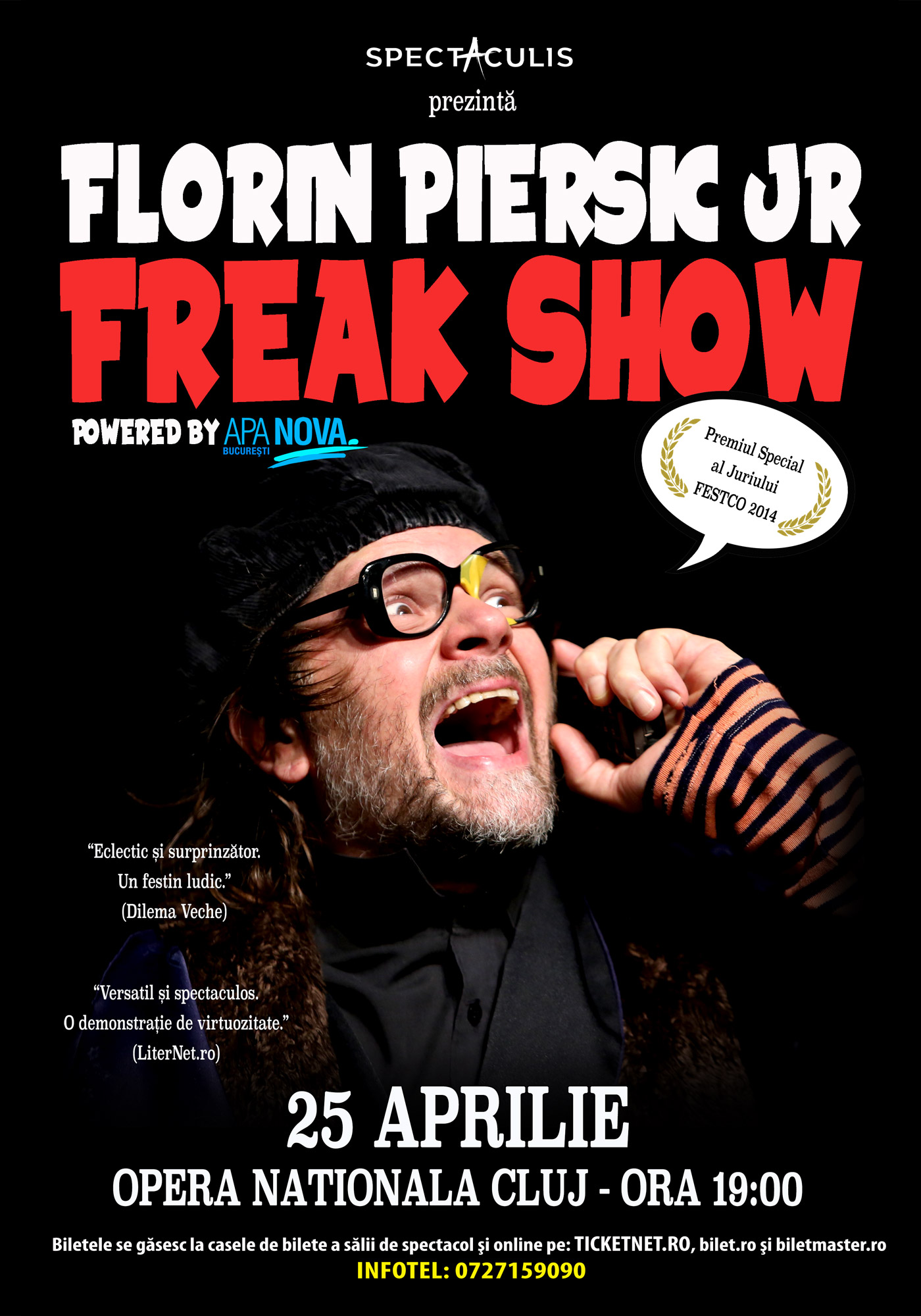 Florin Piersic jr. - Freak show (Cluj)